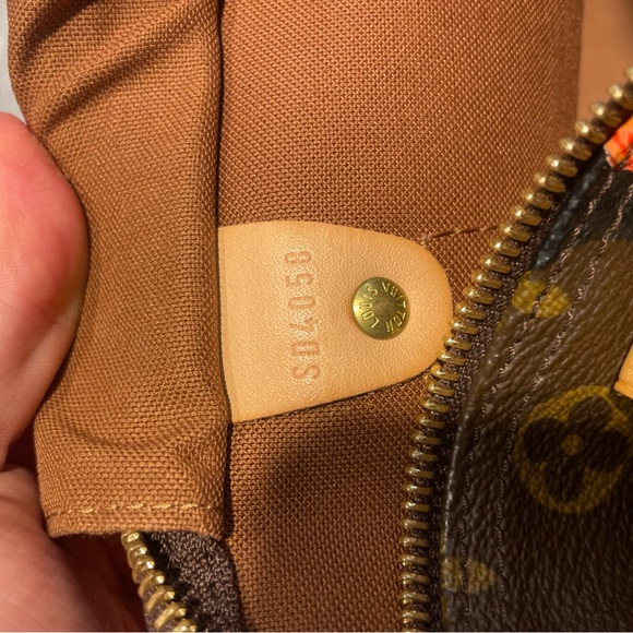 LOUIS VUITTON MONOGRAM ROSES SPEEDY 30 HANDBAG (2008) - Picture 6 of 16